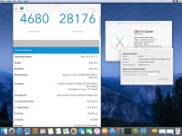 Zrzut ekranu 2015-12-15 o 20.29.19  Topowe osiągi Intela i7-5820 K 3.3 GHz@4.6 GHz - system operacyjny MAC OS X El Capitan 10.11.2